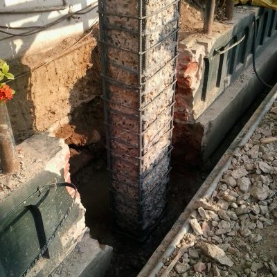 Repair, Rehabilitation, Restoration , retrofitting of column by micro concrete jacketting at TIL Limited, Taratala